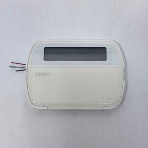 DSC PK5501 ENG Security System Keypad Alarm Control Panel White 2011 Hardwired